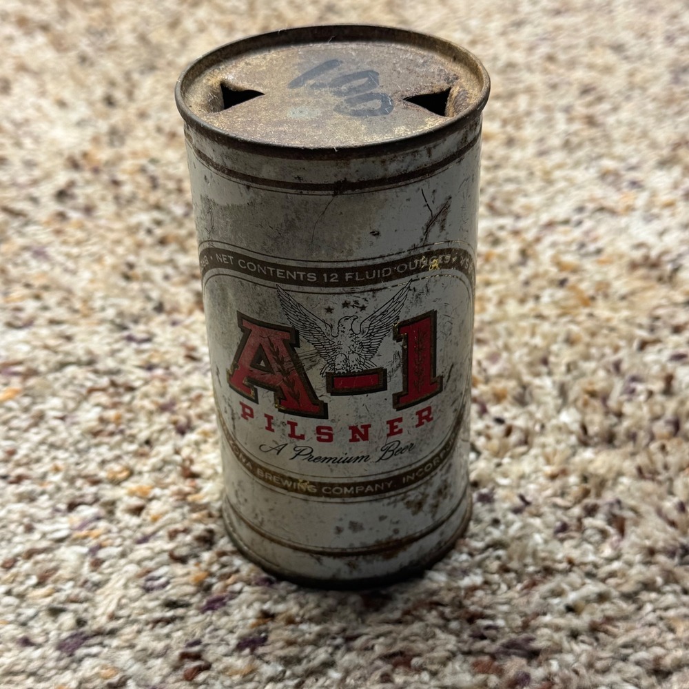 Vintage A-1 Pilsner Beer Flat Top Can Arizona Brewing Company Phoenix 12oz